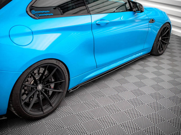 Maxton Design Street PRO Side Skirts Diffusers BMW M2 F87