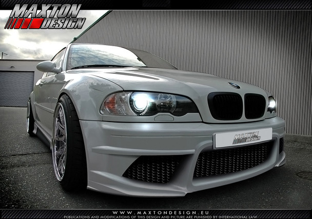 Maxton Design Front Bumper Bmw 3 E46 - 4 Door Saloon < Generation V >