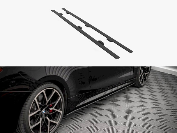 Maxton Design Street PRO Side Skirts Diffusers BMW 4 M-Pack / M440i G22 / G23 / G22 Facelift / G23 Facelift