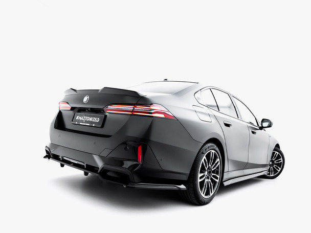 Maxton Design Rear Splitter (Vertical Bars) V.1 BMW 5 / i5 M-Pack G60