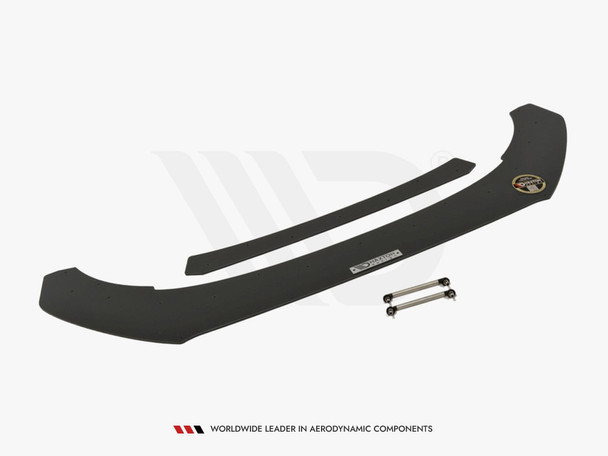 Maxton Design Central Rear Splitter (Vertical Bars) Bmw 6 Gran Coupe M-Sport
