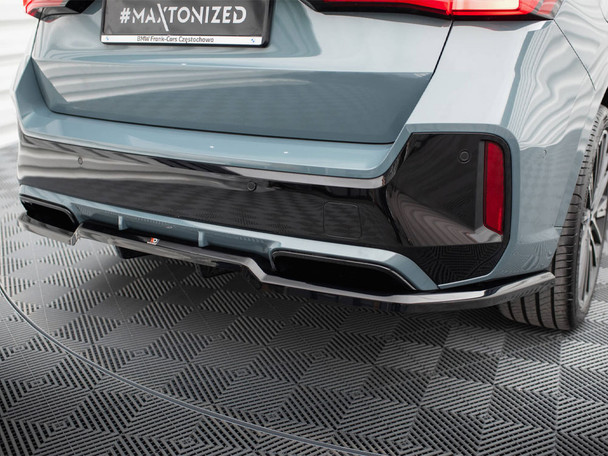 Maxton Design Central Rear Splitter (Vertical Bars) BMW X1 M-Pack U11