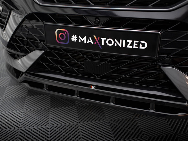 Maxton Design Central Rear Splitter (Vertical Bars) BMW X5 M-Sport G05