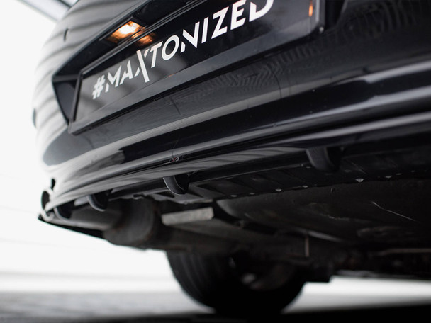 Maxton Design Central Rear Splitter (Vertical Bars) BMW XM G09