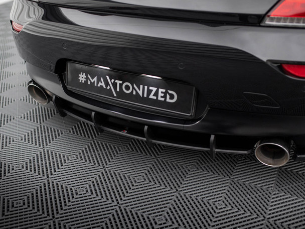 Maxton Design Central Rear Splitter (Vertical Bars) BMW Z4 M-Pack E89 Facelift