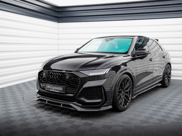 Maxton Design Carbon Fiber Front Splitter Audi RSQ8 Mk1