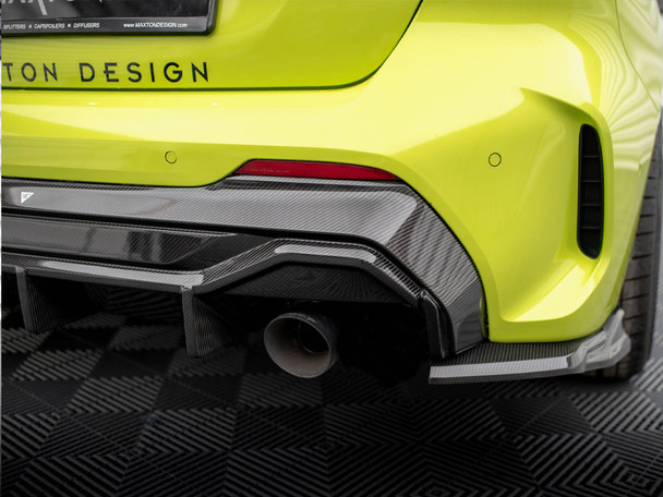 Maxton Design Carbon Fiber Rear Diffuser V.1 BMW 1 F40 M-Pack / M135i