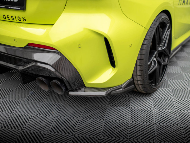 Maxton Design Carbon Fiber Rear Side Splitters BMW 1 F40 M-Pack / M135i