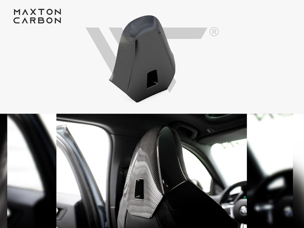 Maxton Design Carbon Fiber Headrests BMW 1 F40 M135i