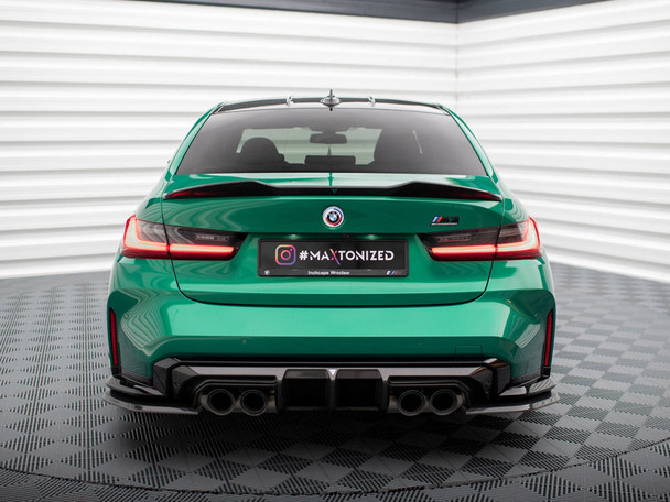 Maxton Design Carbon Fiber Tailgate Spoiler BMW M3 G80 / M340i G20 / 3 M-Pack G20 / 3 Standard G20