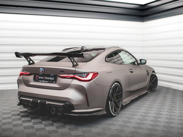 Maxton Design Carbon Fiber Rear Side Splitters BMW M4 G82