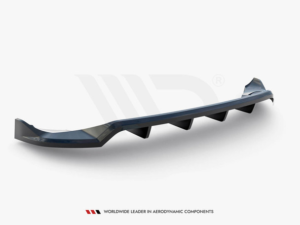 Maxton Design Central Rear Splitter (Vertical Bars) Citroen Jumpy L3 Mk3