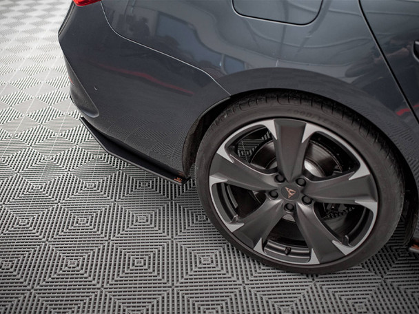 Maxton Design Street PRO Rear Side Splitters Cupra Leon ST Mk1