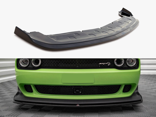 Maxton Design Front Splitter Dodge Challenger SRT Hellcat Widebody Mk3