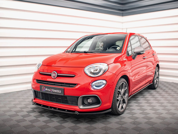 Maxton Design Front Splitter Fiat 500X Sport Mk1 Facelift