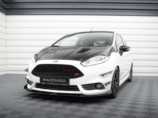 Maxton Design Front Bumper Wings (Canards) Ford Fiesta ST Mk7 FL