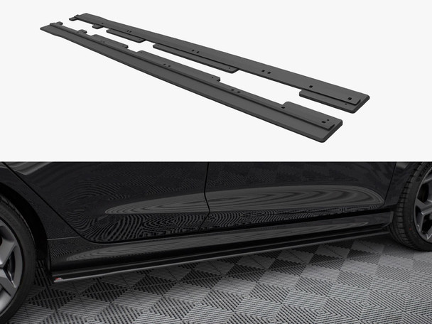 Maxton Design Street PRO Side Skirts Diffusers Ford Fiesta ST / ST-Line Mk8