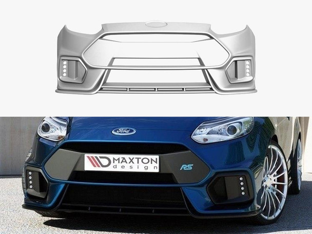 Maxton Design Front Bumper Ford Focus Mk3 Preface (Focus Rs 2015 Look)
