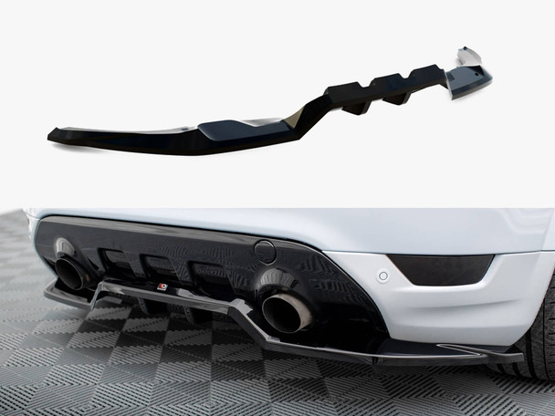 Maxton Design Central Rear Splitter (Vertical Bars) Ford Kuga ST Mk1