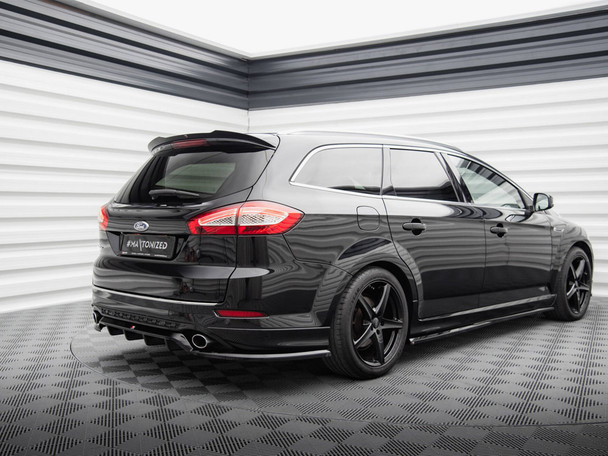 Maxton Design Rear Splitter (Vertical Bars) Ford Mondeo Estate ST-Line Mk4 Facelift