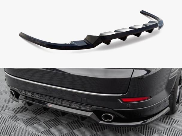Maxton Design Rear Splitter (Vertical Bars) Ford Mondeo Estate ST-Line Mk4 Facelift