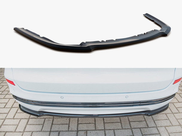 Maxton Design Central Rear Splitter Ford Mondeo Estate Platinum Mk5 Facelift