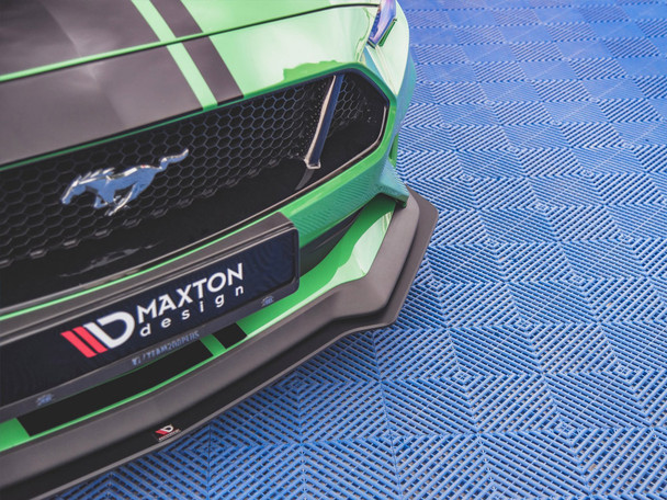 Maxton Design Street PRO Front Splitter V.1 Ford Mustang GT Mk6 Facelift