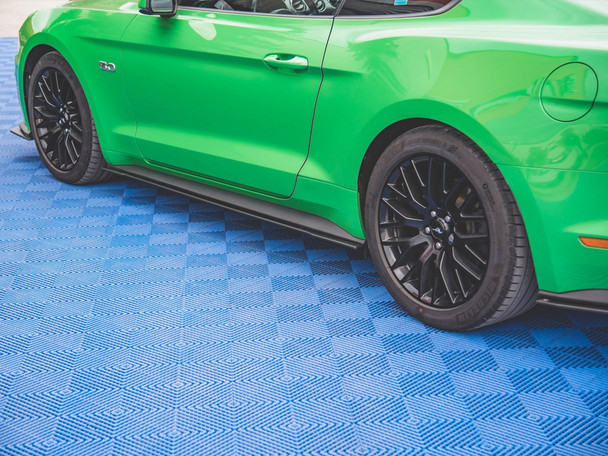 Maxton Design Street PRO Side Skirts Diffusers V.1 Ford Mustang GT Mk6 Facelift