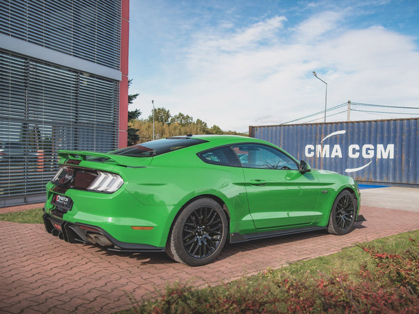 Maxton Design Street PRO Side Skirts Diffusers V.2 Ford Mustang GT Mk6 Facelift