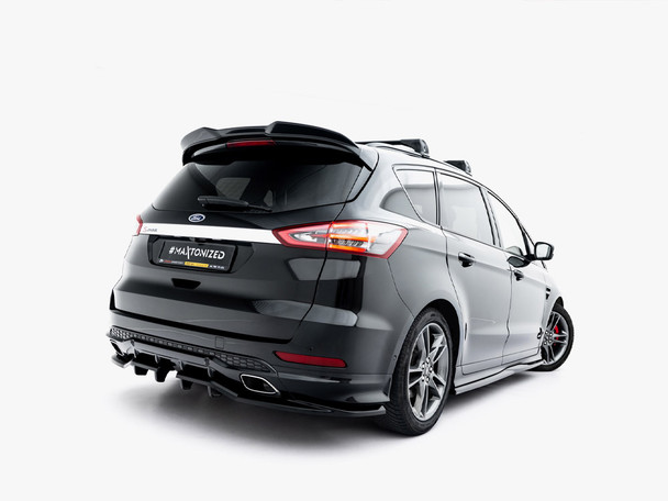 Maxton Design Rear Splitter (Vertical Bars) Ford S-Max St-Line Mk2