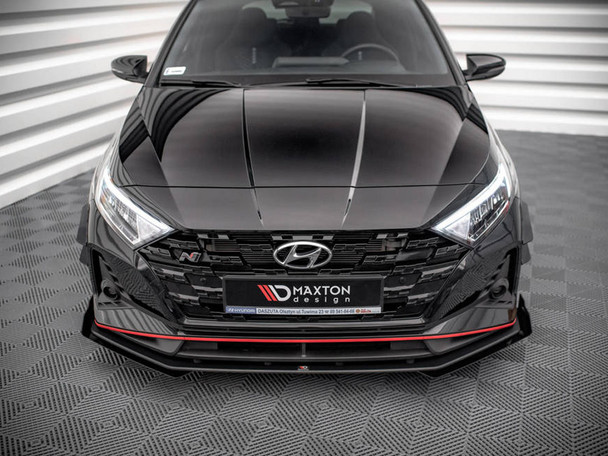 Maxton Design Front Bumper Wings (Canards) Hyundai I20 N Mk3
