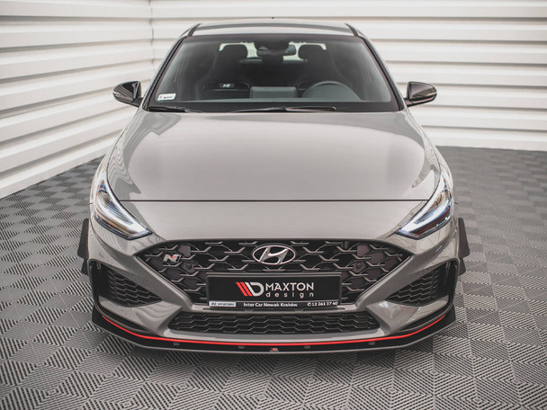 Maxton Design Front Bumper Wings (Canards) Hyundai I30 N Hatchback/fastback MK3 Facelift (2020-)