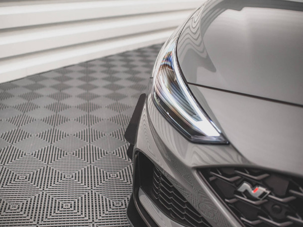 Maxton Design Front Bumper Wings (Canards) Hyundai I30 N Hatchback/fastback MK3 Facelift (2020-)