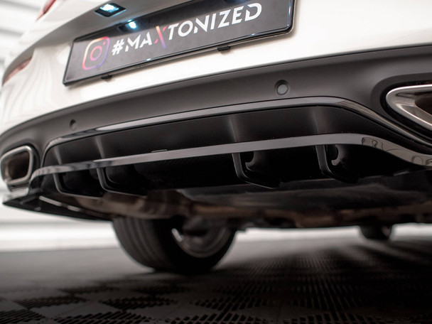 Maxton Design Central Rear Splitter Hyundai Kona N Mk1
