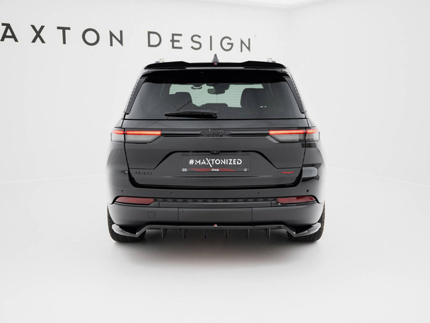 Maxton Design Rear Splitter (Vertical Bars) Jeep Grand Cherokee Trailhawk Mk5