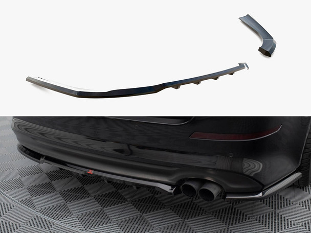 Maxton Design Central Rear Splitter (Vertical Bars) Kia Optima Mk3