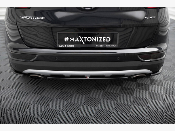 Maxton Design Central Rear Splitter KIA Sportage Mk4 GT-Line