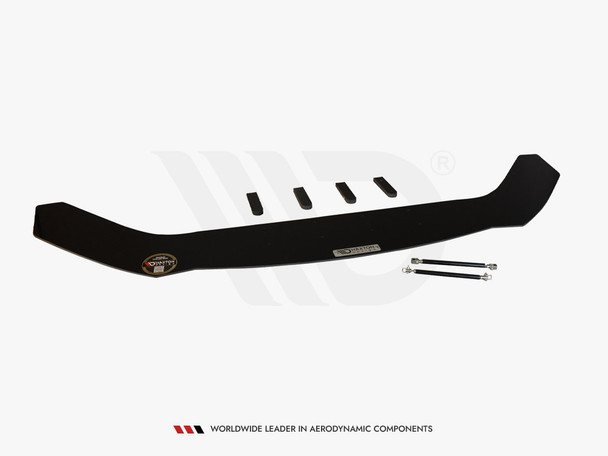 Maxton Design Central Rear Splitter (With Vertical Bars) Lexus RC (2014-UP)