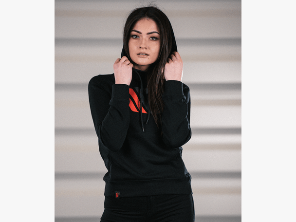 Maxton Design Classic Hoodie Womens - Black