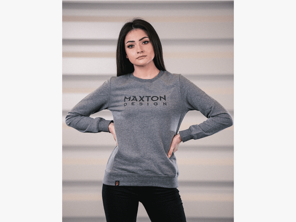 Maxton Design Classic Jumper Womens - Grey