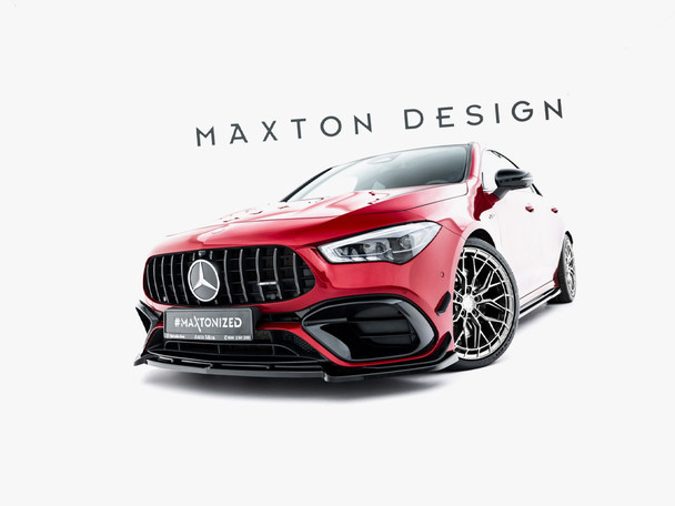 Maxton Design Front Splitter V.5 Mercedes-Amg Cla 45 Aero C118