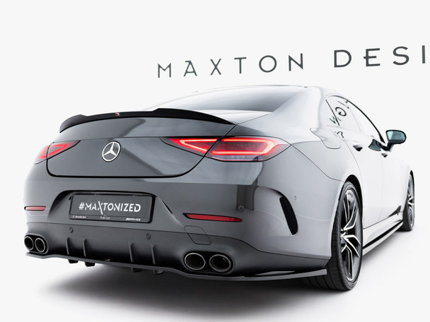 Maxton Design Rear Splitter (Vertical Bars) Mercedes AMG CLS 53 C257
