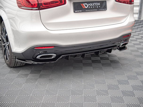Maxton Design Rear Splitter (Vertical Bars) Mercedes-Benz GLS AMG-Line X167