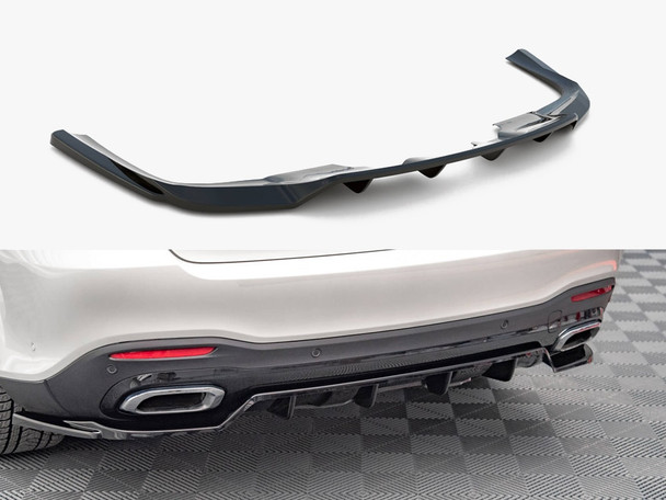 Maxton Design Rear Splitter (Vertical Bars) Mercedes-Benz GLS AMG-Line X167