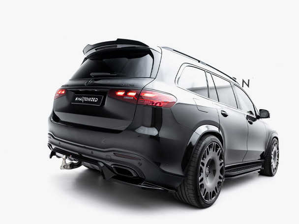 Maxton Design Rear Splitter (Vertical Bars) Mercedes-Benz Gls Amg-Line X167 Facelift