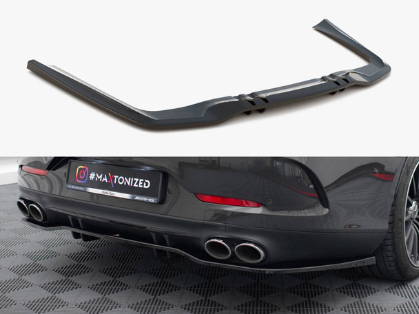 Maxton Design Rear Splitter (Vertical Bars) Mercedes-AMG 53 4 Door Coupe
