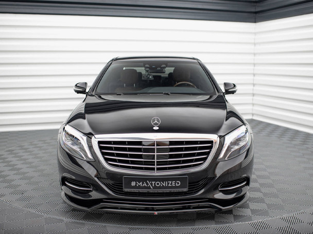 Maxton Design Front Splitter V.2 Mercedes-Benz S W222