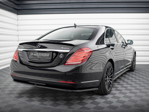 Maxton Design Central Rear Splitter V.1 Mercedes-Benz S W222