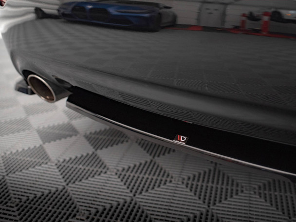 Maxton Design Rear Splitter (Vertical Bars) Mercedes S AMG-Line W223