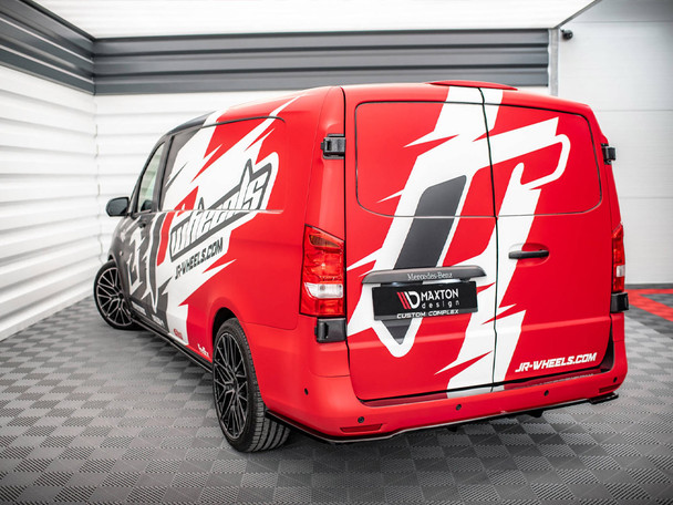 Maxton Design Rear Splitter (Vertical Bars) Mercedes VITO W447 Facelift
